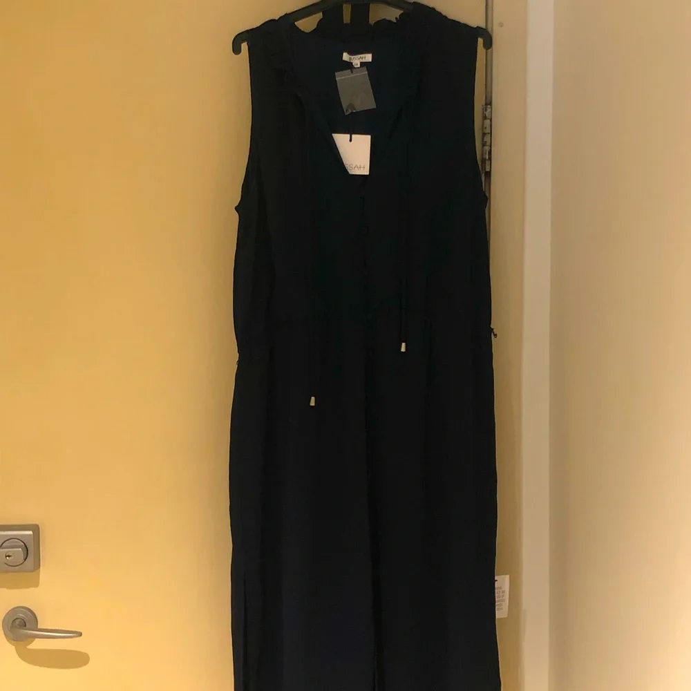 Tussah Camden dress - navy size 18 - Picture 2 of 4